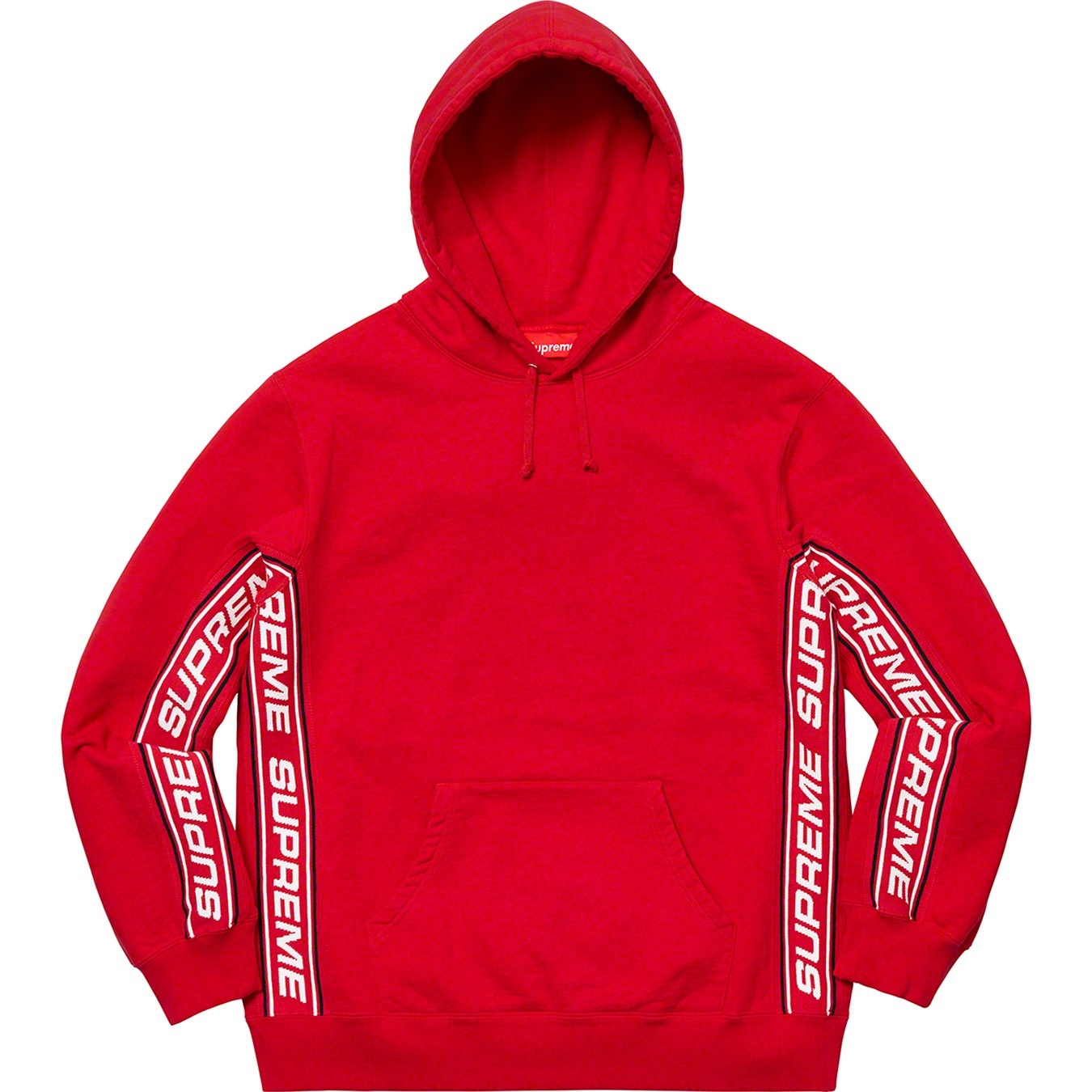 Text Rib Hooded Sweatshirt view 8